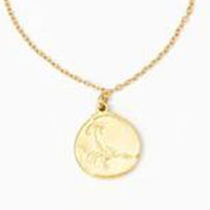 Bracciale in Acciaio Inossidabile con Ciondolo a Moneta Dorato, Catena Regolabile, Gioielli alla Moda per Donne - Product Image 5