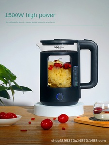 Hervidor de Agua Eléctrico de 1.8L, Vidrio de Borosilicato, Apagado Automático, Protección Contra Ebullición en Seco, Plegable, 1500W, Mecánico - Product Image 5