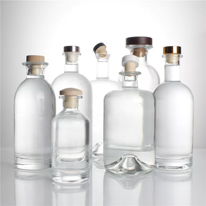 Bán Buôn Tùy Chỉnh 50Ml 100Ml 200Ml 500Ml 700Ml 750Ml <span class=keywords><strong>Vodka</strong></span> Brandy Whiskey Chai Thủy Tinh Botellas De Vidrio - Product Image 5