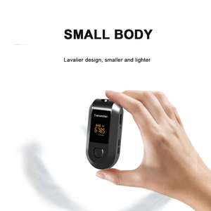QU22 Profesional Inalámbrico Mini Lavalier Solapa Micrófono Metal Plástico Cancelación de ruido Largo alcance USB portátil para iPhone - Product Image 5
