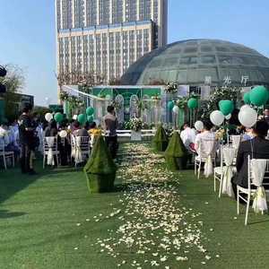 Venta al por mayor de alta calidad Durable apilable PP plástico blanco banquete Hotel Tifanny Chiavari boda silla comedor sillas para eventos - Product Image 6