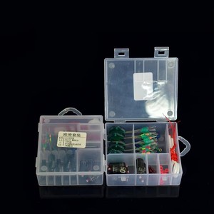 Kit complet d'accessoires de pêche en gros avec <span class=keywords><strong>flotteur</strong></span> <span class=keywords><strong>coulissant</strong></span>, siège de <span class=keywords><strong>flotteur</strong></span> gradué, perles d'espacement et ensemble d'émerillons - Product Image 4