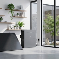 Système de stockage d'énergie domestique tout-en-un TSUN TSOL-B2000Lite, batterie au phosphate de fer et de lithium empilable 300Ah 51.2V 2-10kW hybride