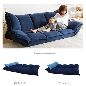 Canapé-<span class=keywords><strong>lit</strong></span> pliable Kino Sherpa 3 <span class=keywords><strong>places</strong></span>, design pratique pour s'asseoir et dormir à la maison, facile à ranger, utilisation domestique, canapé-<span class=keywords><strong>lit</strong></span> 3 en 1 - Product Image 3