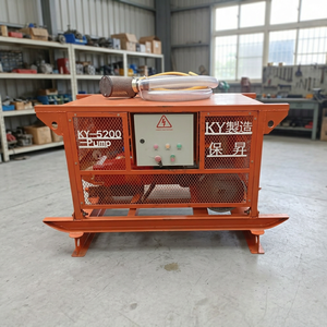 Bomba de Pistón de Tres Cilindros de 15KW para Ingeniería de Construcción. Diámetro del Émbolo: 52 mm, Carrera: 20 mm, Presión: 0-45 bar - Product Image 5