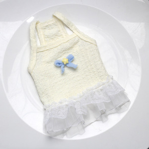 Ropa linda para perros para primavera y verano, vestidos adorables, tops con tirantes, conjuntos para Teddy y Bichon Frise, nuevo estilo 26, para mascotas - Product Image 2