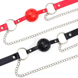 Juguete de mordida bucal SM con bola de hierro, accesorio de castigo para entrenamiento SM para parejas, productos para mujeres - Product Image 3