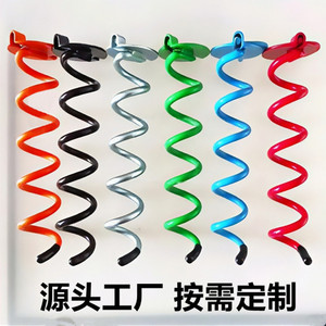 Ancrages au sol bleus pour animaux de compagnie, poteaux pour chiens d'extérieur, en acier au carbone, installation permanente Tj4 4 015 - Product Image 5