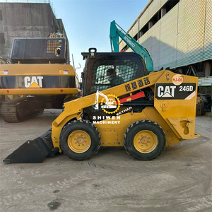 Venta directa de fábrica: Minicargadora CAT 246D original japonesa de segunda mano, motor CAT 246D/CAT262D para construcción. - Product Image 4