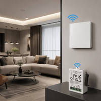 433MHz Self-Powered Wireless Light Switch Receiver Kit No Battery Wall Push Button IP44 Waterproof Remote Smart Home Lamp Gate