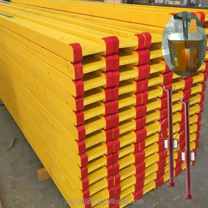 <span class=keywords><strong>Poutre</strong></span> en <span class=keywords><strong>bois</strong></span> jaune Doka H20 pour coffrage de construction JHJD pour coulage de béton - Product Image 1