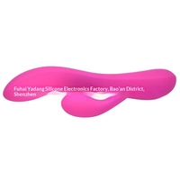 Beliebtes Erwachsenenprodukt Silikon-AV-Stick 10-Frequenz-Vibration mit Tastensteuerung Sofort-Klimax-Gerät Weibliches Masturbationsspielzeug