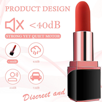 Lippenstiftförmiger Vibrator für Frauen mit 10 Vibrationsmodi, USB-Magnetladung, Weiblicher Masturbator, Erotikspielzeug für Erwachsene