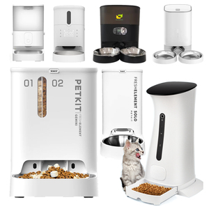 Fabbricazione all'ingrosso di App Auto Wifi Pet Smart Feeder cibo <span class=keywords><strong>per</strong></span> cani gatto <span class=keywords><strong>Petkit</strong></span> automatico <span class=keywords><strong>mangiatoia</strong></span> <span class=keywords><strong>per</strong></span> animali domestici gatto cane Dispenser cibo - Product Image 1