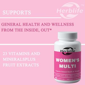Vente chaude OEM - Personnalisable - Complément alimentaire multi-vitamines pour femmes, soutient la santé et le bien-être général, 23 vitamines et minéraux essentiels - Product Image 2