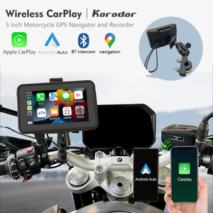 KARADAR MT5004 Top 5 pouces Navigateur GPS pour moto Carplay Android Auto Écran étanche sans fil Apple Carplay Moto DVR - Product Image 5