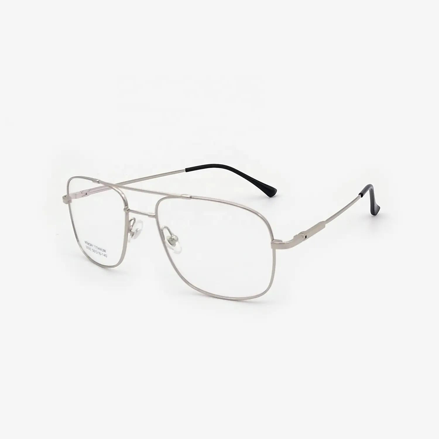 Übergröße Speicher Titanium Viereckige Männer Rezept-Brille flexible optische Brille Brillen Rahmen Retro-Computer-Brille