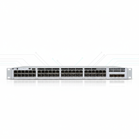 Para Cisco Catalyst 9300L C9300L-48P-4G-E, Switch de Red Gigabit PoE+ de 48 Puertos con 4x 1G SFP Essentials para Pequeñas y Medianas Empresas