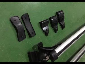 Barra transversal Universal de aleación de aluminio para coche Sedán, barra de rieles con bloqueo, 1,25 m, 1,35 m - Product Image 5