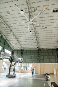 VFans, заводские цены, Потолочная система охлаждения, вытяжной вентилятор, потолочный вентилятор, промышленный потолочный вентилятор для большого склада и завода - Product Image 4