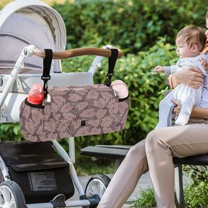 <span class=keywords><strong>Sac</strong></span> de voyage pour maman, léger et durable, avec motif de feuille de Kalo hawaïenne, organisateur de couches pour bébé personnalisé, <span class=keywords><strong>sac</strong></span> pour <span class=keywords><strong>poussette</strong></span> - Product Image 5