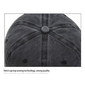 Gorra de Béisbol para Entusiastas de los Jeans Usados al por Mayor, Gorra de Papá, Gorra de Camionero, Se Puede Personalizar con Logotipo - Product Image 3