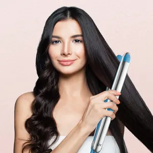 थोक निजी लेबल व्यक्तिगत अवरक्त फ्लैट लोहा ब्रांड 1 इंच फ्लैट लोहे बाल Straightener