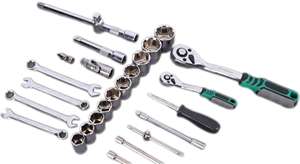 Herramienta de reparación de automóviles de alta calidad, 61 Uds., juego de llaves de trinquete multifuncionales - Product Image 4