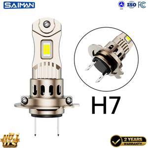 Ampoule de phare LED H7 80W 10000LM 6500K pour Cruze Mondeo IX35 Forester Elantra <span class=keywords><strong>VW</strong></span>, compatible universel, Plug-and-Play, Canbus - Product Image 2