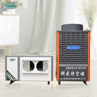 Climatiseur industriel innovant Kemite à refroidissement évaporatif indirect, compresseur scroll R410A, système à conduits sur pied
