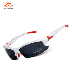 Lunettes de soleil polarisées OBAOLAY pour hommes, UV400, monture intégrale, sport, cyclisme, pêche - Product Image 1