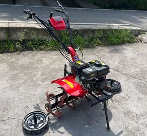 Professionele benzine aangedreven <span class=keywords><strong>cultivator</strong></span> motor <span class=keywords><strong>cultivator</strong></span> landbouw mini-freesmachine 7PK 170F recht mes - Product Image 4