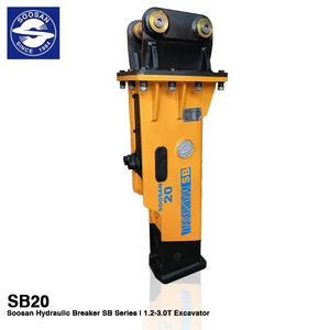 For SB20 Hydraulic Breaker OEM 1.2-3.0T Excavator Attachment 1 Year Warranty 126kg - Product Image 1