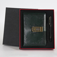 Journal académique A5 à couverture rigide personnalisé, Journal de direction, carnet de notes en cuir PU avec verrouillage à code