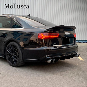 สปอยเลอร์หลังคาร์บอนไฟเบอร์ทรงรังผึ้งสไตล์ PSM สำหรับรถ A6 C7 Sedan ปี 2012-2015 - Product Image 6