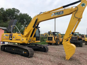 Excavadoras hidráulicas grandes de 21 toneladas japonesas Komatsu de segunda mano Pc240LC 240-8 de segunda mano - Product Image 2