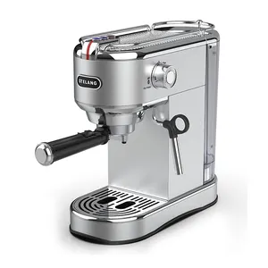 Profesyonel otomatik paslanmaz çelik illy lüks 15 bar yüksek basınçlı türk espresso kahve makinesi