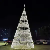गर्म बिक्री के लिए 15m क्रिसमस पेड़ प्रकाश आउटडोर सजावट प्रकाश