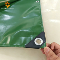 Bâche en PVC laminé anti-UV 500 g/m² ultra résistante avec tissu Vinylon Ripstop pour auvents, sacs de sport et tentes