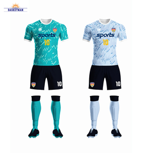 BASEKMAN Tenue d'entraînement de football unisexe personnalisée Nouveau design Haute qualité Séchage rapide Découpe automatisée Service OEM Nom - Product Image 1