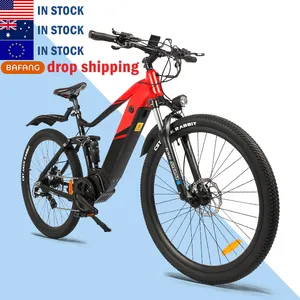 Eu Lager Bafang 750w Voll federung Mittel antrieb MTB Velo Electrique E Bike Elektro fahrrad