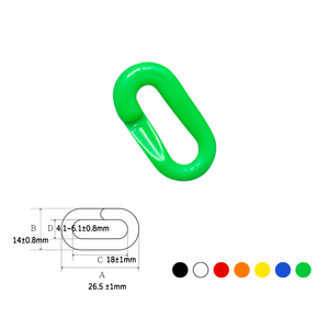 Reparación de juntas de 4mm de alta calidad y enlaces de vuelta Clip de mosquetón de nuevo diseño hecho en Taiwán - Product Image 2