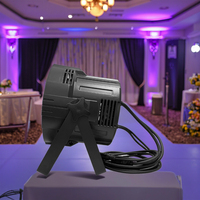 UNOXINE 18x10W RGBW Slim Par LED Wash Light avec DMX512 Control IP33 Ra90 6000K Daylight pour éclairage professionnel de scène et de mariage