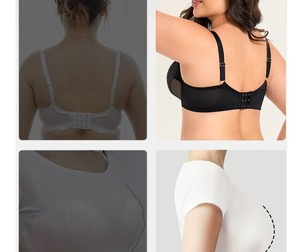 Sujetador push-up con copas huecas para mujer, cobertura total, con aros, estilo balconette, lencería femenina, tallas 34 36 38 40 42 D E F G H I J - Product Image 6