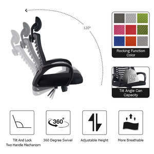 Fauteuil de <span class=keywords><strong>Bureau</strong></span> Ergonomique de Direction de Luxe avec Appuie-Tête et Soutien Lombaire pour Sessions Prolongées, <span class=keywords><strong>Chaise</strong></span> de Réunion - Product Image 4