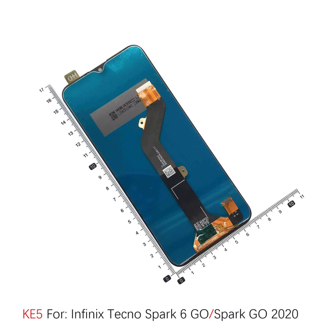 Mobile Phone LCDs for Tecno Spark Go 2020 KE5 6.52" TFT Display 1 Year Warranty Factory Price Wholesale
