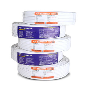 كابل نحاسي نقي للبيع المباشر من المصنع، سلك ثنائي القلب BVVB 1.5/<span class=keywords><strong>2</strong></span>.5/4/6 مم مربع، معزول ومغلف بالبولي فينيل كلوريد، كابل مزدوج مع أرضي - Product Image 5