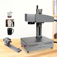Machine de marquage laser à fibre de bureau de haute qualité, meilleur prix, prise en charge des formats DXF BMP AI DWG DST, options de puissance 20W 30W 50W