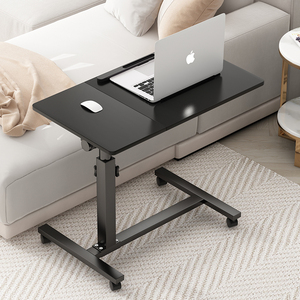 Support d'ordinateur portable mobile avec plateau inclinable pour <span class=keywords><strong>lit</strong></span>, <span class=keywords><strong>table</strong></span> avec roulettes, <span class=keywords><strong>réglable</strong></span> <span class=keywords><strong>en</strong></span> <span class=keywords><strong>hauteur</strong></span> pour ordinateur portable, <span class=keywords><strong>lit</strong></span>, canapé, <span class=keywords><strong>table</strong></span> d'appoint - Product Image 2