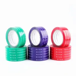 Factory Cheap Price Bag Neck sealing Binding OPP packing tape Vegetable fruit baler tape 12mm